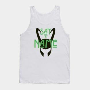 Say My Name (dark) Tank Top